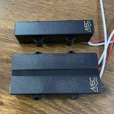 MEC Mec Bass Guitar Pickups Set with Wiring Harness Preamp Kit - As Shown image 5