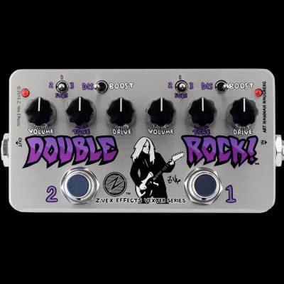 Zvex Double Rock Vexter Dual Distortion Pedal | Reverb