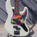 Fender Blacktop Jazz Bass Electric 4 String 2011 - White Chrome Pearl