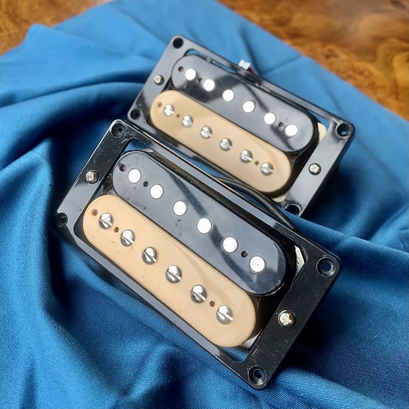 Gibson Burstbucker 61 PAF humbucker pickups Zebra quick connect coil tapped  4 conductor | Reverb Italia