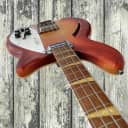 1967 Rickenbacker 4005 - 4 String Hollow Body Bass Guitar   Fireglo