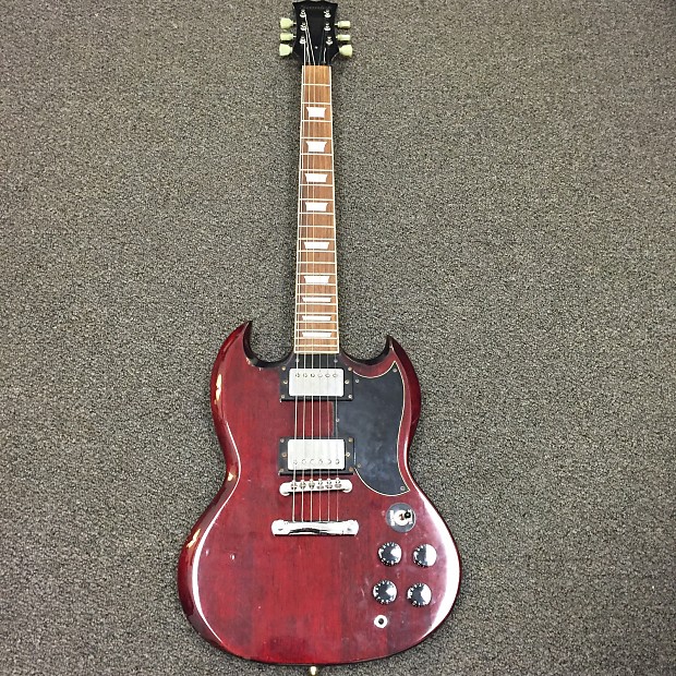 Samick Artist Series SG - 1980s - Heritage Cherry | Reverb