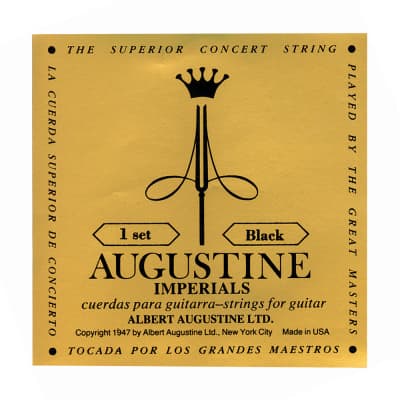 Augustine AIBK Imperial Black String Set for sale