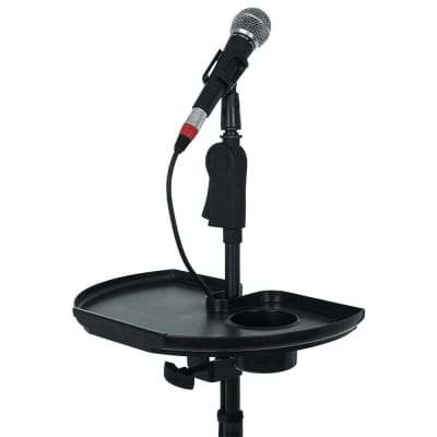 Gator GFW-MICACCTRAYXL Frameworks Extra Large Microphone Stand Accessory Tray image 1