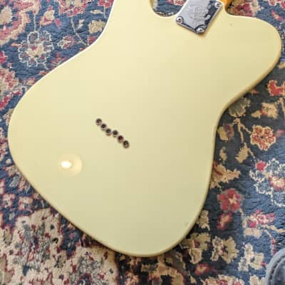 SX VTG Series T-Style Thinline Electric Guitar Cream #NA image 10