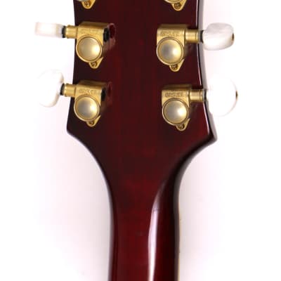 1999 Epiphone Howard Roberts Electric Archtop Red image 6