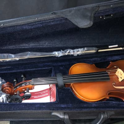 Mint Barcus-Berry Vibrato-AE Series Violin Natural for sale
