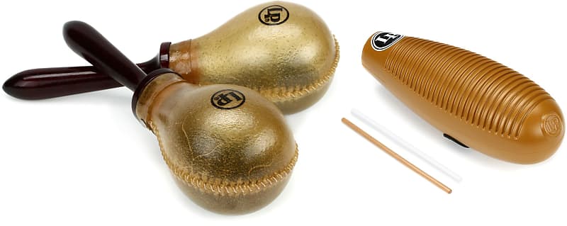 Latin Percussion LP394 Macho Maracas Bundle with Latin
