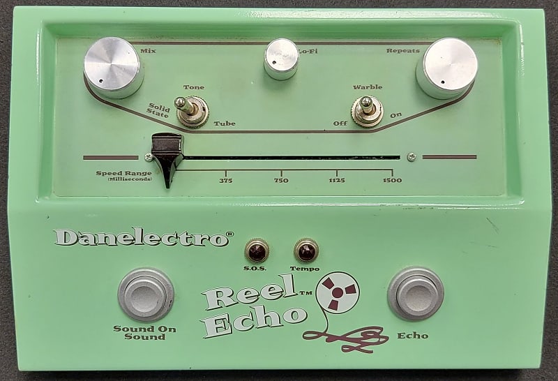 Danelectro DTE1 Reel Echo Tape Simulator Delay Delay Reverb