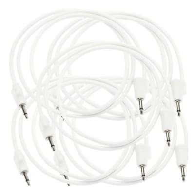 TipTop Audio Stackcable 5-pack White 90cm / 35" [Three Wave Music] image 2