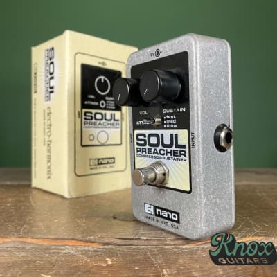 EHX Soul Preacher・コンプ　エフェクター PREVIOUSLY ROCKED
