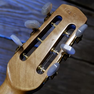 Pierre Anastasio Petite Bouche Gypsy Jazz Manouche Guitar #162D 1991 - Natural image 18