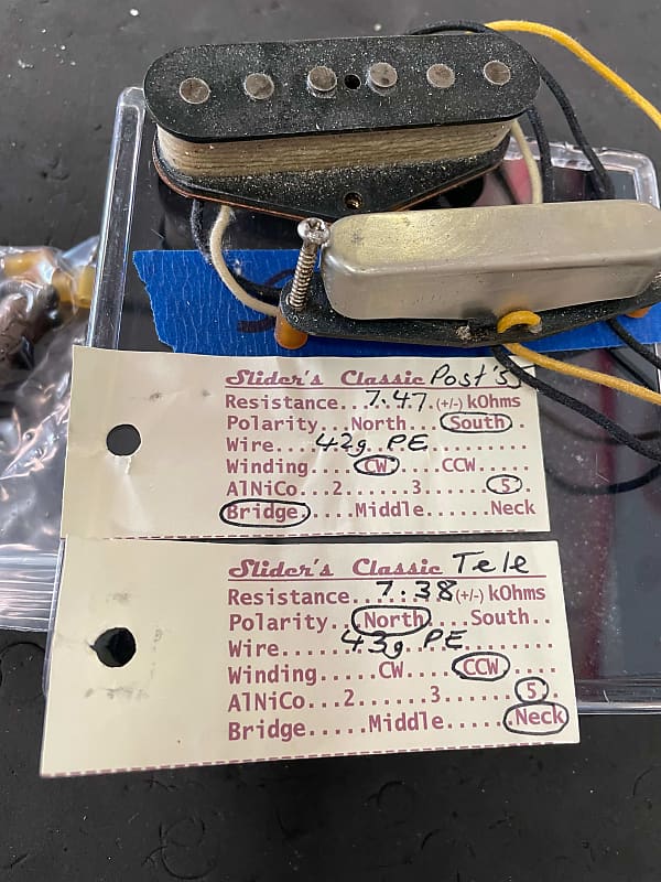 Slider's Telecaster pickups Reverb
