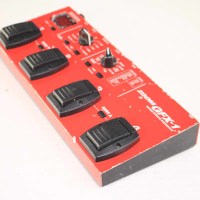 Zoom GFX-1 Mid-90s" - Gloss Red Multi-Effects Guitar Effect Pedal -  Stage and Studio image 5