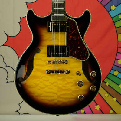 Ibanez Artcore Express Electric Guitar - Antique Yellow Sunburst image 2