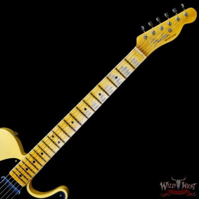 Fender Custom Shop Limited Edition 70th Anniversary Broadcaster (Telecaster) Relic Nocaster Blonde 7.50 LBS image 4