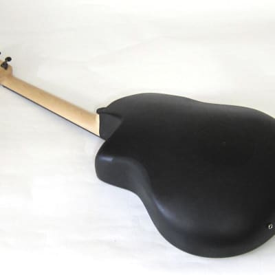 Ovation Elite Acoustic/Electric Guitar - Black Solid Spruce image 11