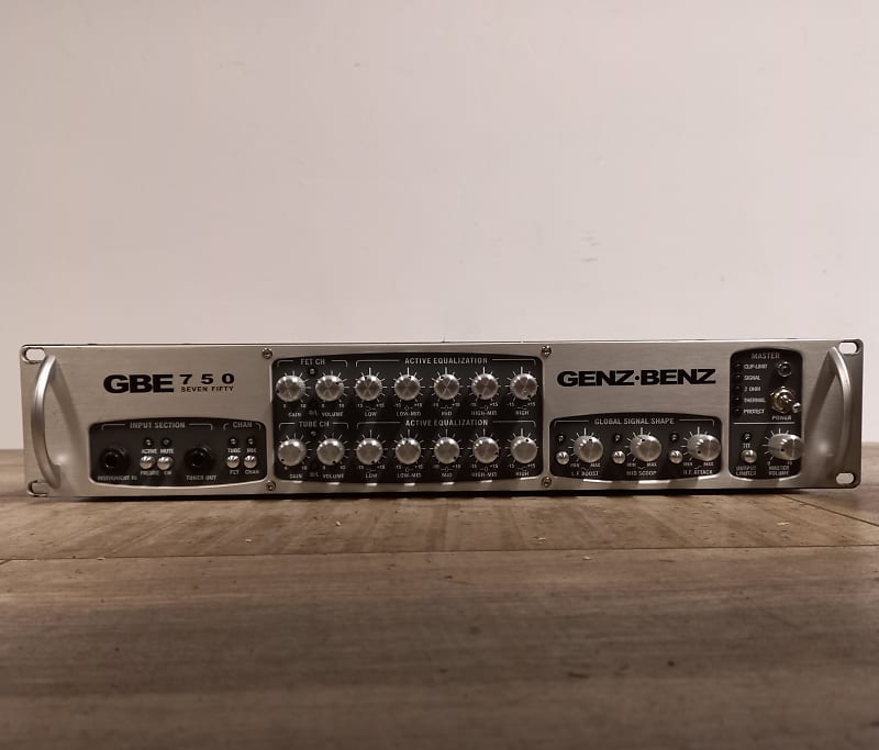 Genz Benz GBE 750 bass head amplifier 750W image 1