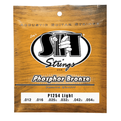 S.I.T. Strings Phosphor Bronze Guitar Strings gauges 12-54 for sale