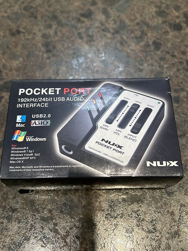 NuX Pocket Port USB AUDIO INTERFACE | Reverb