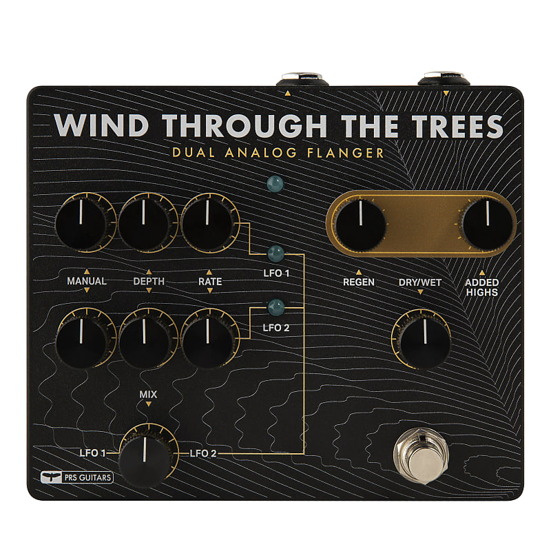 Paul Reed Smith PRS Wind Through the Trees Dual Analog Flanger Effects Pedal image 1
