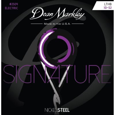 Dean Markley Signature NickelSteel Electric Guitar Strings - Light Top/Heavy Bottom 10-52 image 3
