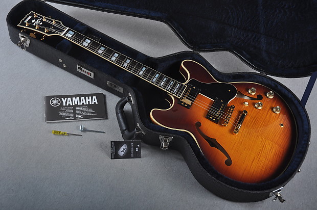 Yamaha SA2200-OVS Semi-Hollow Electric Guitar image 3