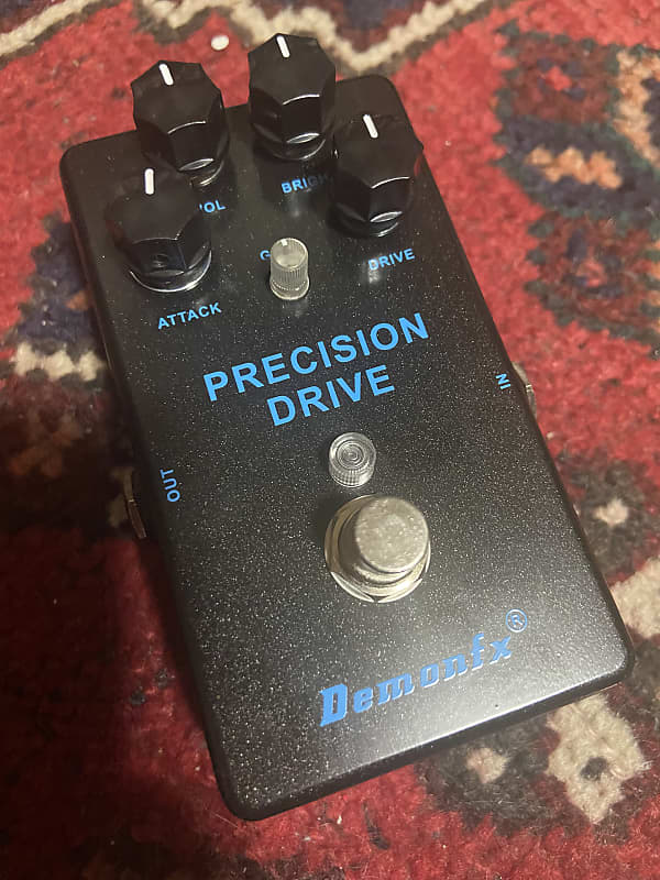 Demonfx Precision Drive overdrive pedal | Reverb