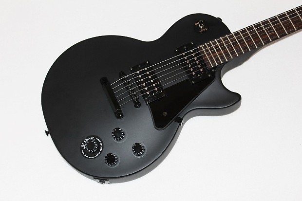 Epiphone Goth Flat Black Les Paul Studio Electric Guitar Epiphone Goth Flat Black Les Paul Studio Electric Guitar