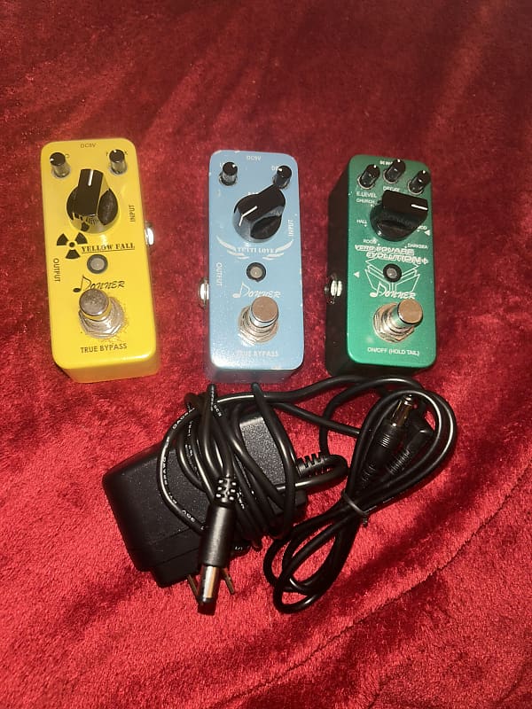 Donner PEDAL PACK ( w/ D'Addario Power Supply) Reverb