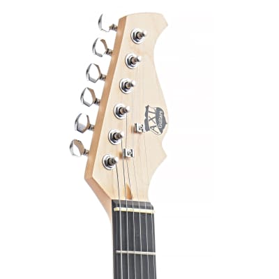 AXL AS-750 Headliner SRO Electric Guitar Sunburst Finish image 6