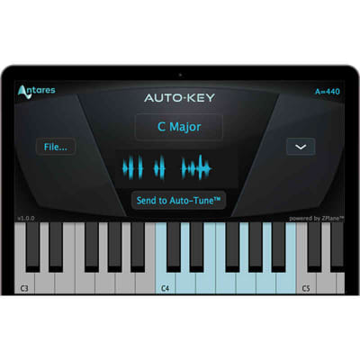 Antares Audio Technologies Auto Key - Software for Automatic Key and Scale Detection (Download) image 4
