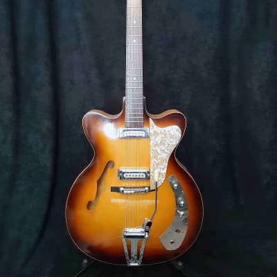 ZEN-ONギター 1960s Zen-On Jumbo Archtop, Vintage Japanese | Reverb