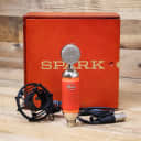 Blue Spark Condenser Microphone with Shock Mount Orange Mic U259717