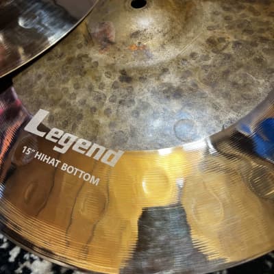 (MINT) Aisen 15" Legend Hi-Hat Cymbals (Pair) image 3