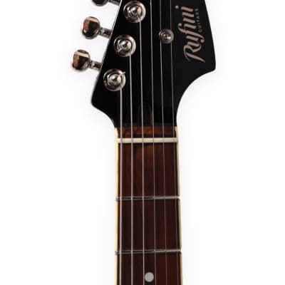 Rufini Guitars Montefalco Custom, 2022, Tobacco Burst w/ med-light aging, Quilted Maple top. NEW (Authorized Dealer) image 13