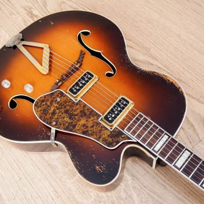 1953 Gretsch Country Club 6192 Electro II Synchromatic Vintage Archtop Guitar Spruce Top w/ohc image 9