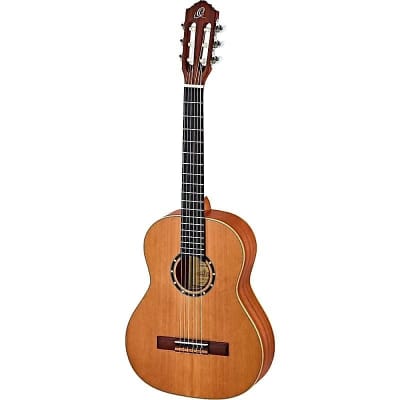 Ortega Guitars Family Series Cedar Top 3/4-Size Left-Handed Nylon String Guitar w/ Gig Bag & Video image 1