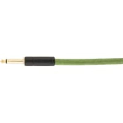 Fender Festival Instrument Cable Pure Hemp Green- 18.6FT image 4