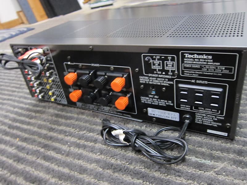 Technics SU-V10X Stereo Integrated Amp New Class A, 125 WPC