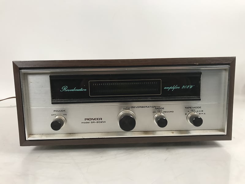 Pioneer SR-202W Reverberation Amplifier Rare Vintage Reverb | Reverb