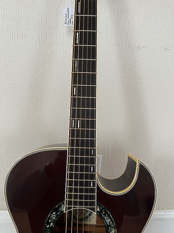 Alvarez 2555s Silver Anniversary acoustic electric guitar