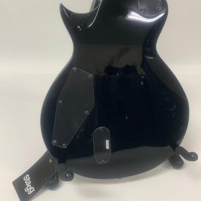 ESP LTD EC-401 with Macassar Ebony Fretboard 2018 - Present - Black image 10