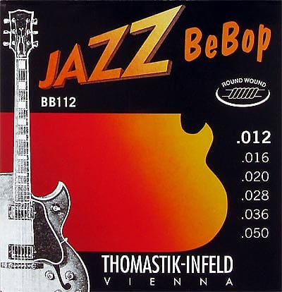 Thomastik-Infeld BB112 Jazz Bebop Round Wound Set, 12-50 image 1