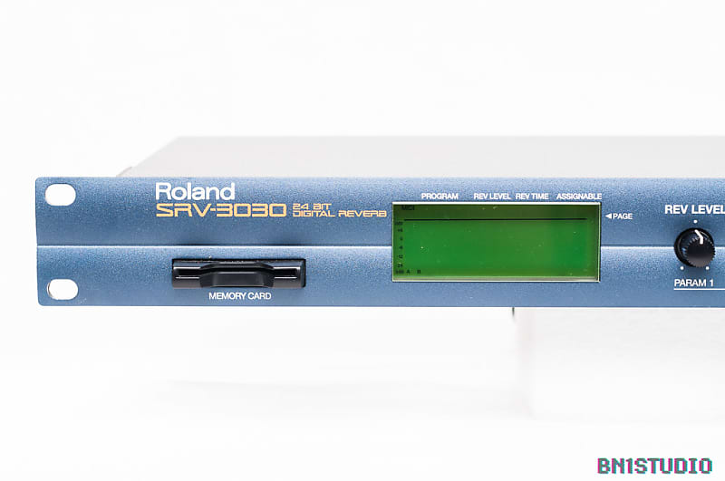 売れ済店舗 ROLAND デジタルリバーブ SRV-3030 - 楽器・機材