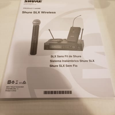 Shure SLX4 L4 (638-662MHz) NOT FOR USA USE image 4