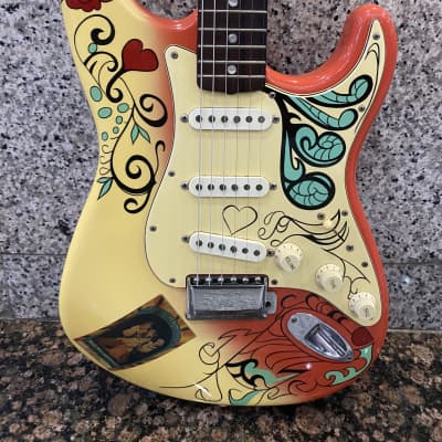 1997 Fender Custom Shop Jimi Hendrix Monterey Pop Signature Stratocaster Guitar,Rare! image 5