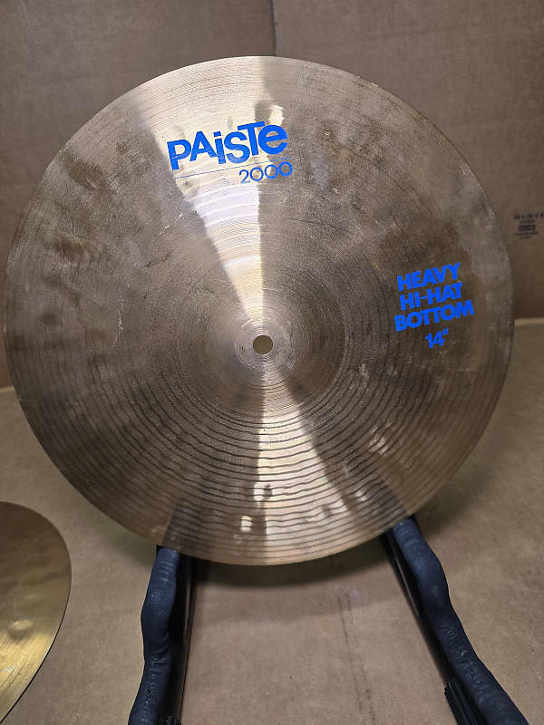 PAISTE 2000 HEAVY Hihat Bottom single 14inch 1120g paiste hi-hat bottom