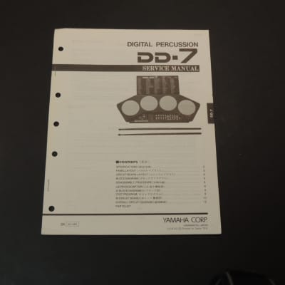 Yamaha DD-7 Service Manual [Three Wave Music]