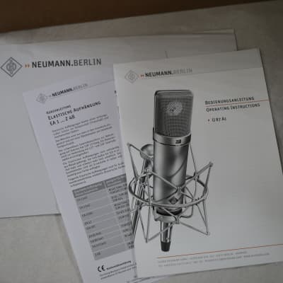 Neumann U 87 Rhodium Edition Set Limited Edition Large Diaphragm Multipattern Condenser Microphone 2017 - Rhodium image 4